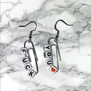 F*** You❤️ earings